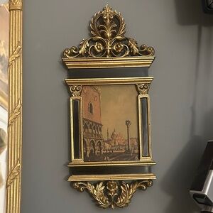Ornate Gold Framed Wall Art